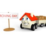 Moving house illustration